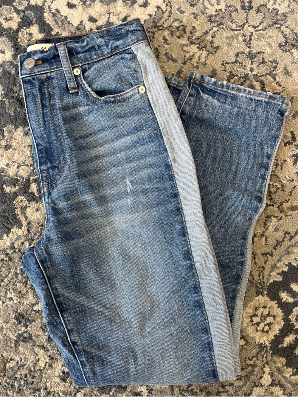 Madewell High Rise Slim Crop Boyjeans